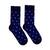 Veselé ponožky Hesty Socks (Gentleman tmavomodrý) / klasický strih