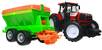 Traktor s vlečkou pre deti MODEL 10 (červený)