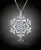 Nežný náhrdelník "Crystal Snowflake 2"