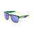 Slnečné okuliare Meatfly Sunrise Sunglasses 16 E – Black / green