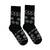 Veselé ponožky Hesty Socks (Čičman čierny) / klasický strih