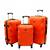 Sada 3 cestovných škrupinových kufrov HC720 (orange)
