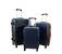 Sada 3 cestovných škrupinových kufrov HC760 (navy-orange)