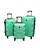 Sada 3 cestovných škrupinových kufrov HC720 (mint)