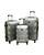 Sada 3 cestovných škrupinových kufrov HC720 (silver)