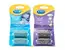 2 x Sada náhradných hlavíc Scholl Velvet Smooth (Regular + Ultra)