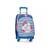Školský alebo cestovný batoh na kolieskach ROSE (4 otočné kolieska)