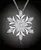 Náhrdelník Crystal Snowflake