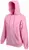 Fruit Of The Loom HOODED SWEAT Lihgt pink s kapucňou