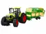 Traktor s vlečkou pre deti 666-116B (zelený)