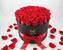 Valentínsky okrúhly box ruží / veľkosť L