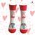 1 x Valentínske ponožky Karpathia - Valentínky