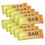 10 x 33 g Raw 100% ovocných tyčiniek FRUIT BAR (sušené marhule, hrozienka, vanilka)