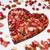 250 g Čokoládové srdce / horká čokoláda (72%) so zmesou ovocia a orieškov