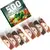 8 x 45 g Balenie datľových RAW tyčiniek (MIX) + Vegánska kuchárka s 500 receptami