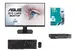 5-dielny SET: HP Prodesk 600 G2 Mini, 23.8 "LCD, klávesnica, myš a Eset Internet Security