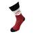 Bláznivé pánske ponožky "Santa pásikavý"