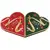 505 g Adventný kalendár Lindt Couple v tvare srdca