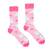 Veselé ponožky Hesty Socks "Ružové mačičky"