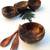 100 % prírodné kokosové misky s dreveným príborom