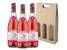 3 × 0,75 l Ružové šumivé víno Solegro Rosato v darčekovom balení