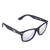 Čierne okuliare Kašmir Wayfarer W06 - zrkadlové sklá
