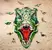 Drevené farebné puzzle (t-rex)