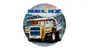 Drevené farebné puzzle (nákladné vozidlo Belaz 75601)