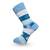 Vianočné veselé ponožky Folkies "Modrý nórsky vzor"