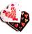 120 g Čokoládová bonboniéra v tvare srdca "Ľúbim ťa" (srdiečko)