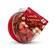 2 x 84 g Vianočná guľa plnená pralinkami s textom Veselé Vianoce (kakaový krém)