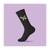 Zdravotné ponožky s glitter ozdôbkou Karpathia "Motýľ"