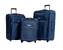 3-dielna Sada textilných cestovných kufrov ROWEX Prime
