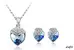 Set Sparkle Swarovski elements - Zafír