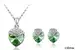 Set Sparkle Swarovski elements - Olivín